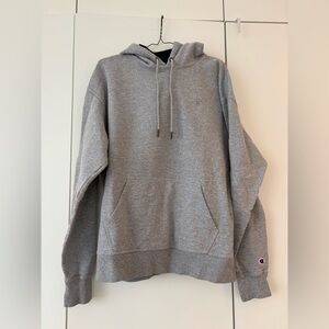 Champion Gray Men's Hoodie - Size Large
